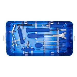Juego de Instrumentos Manuales de Acero Inoxidable para Tornillos Pediculares Espinales, Reutilizable, Certificado CE, Kit de Herramientas de Cirugía Ortopédica para Veterinaria - Product Image 2