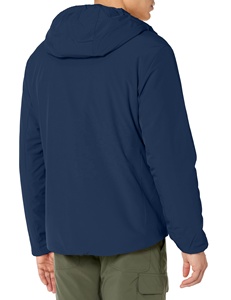 Nouvelle mode de veste polaire softshell pour hommes, logo personnalisé, vêtements d'extérieur imperméables avec tissu de haute qualité style de travail à bas prix - Product Image 4