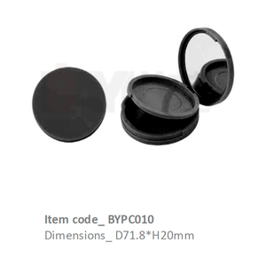 Pots en plastique de haute qualité avec logo personnalisé, contenants compacts vides pour l'emballage de fards à joues, de contours, de fards à paupières et de bronzants - Product Image 1