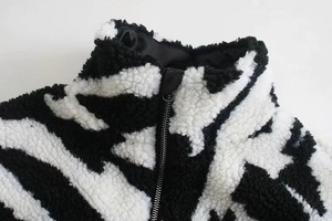 Unisex Standard <b>Thick</b> <b>Fleece</b> <b>Jacket</b> Windproof Breathable Eco-Friendly Stand Collar Front Logo Embroidery Streetwear Winter - Product Image 2