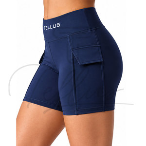 Shorts de Compresión Deportivos para Mujer, Cintura Alta, Levanta Glúteos, para Fitness, Gimnasio, Running, Yoga - Product Image 2