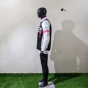 Traje de Motociclismo de Cuero, Cortavientos, Impermeable, de Manga Larga, Equipo de Protección para Todas las Estaciones, Unisex - Product Image 3