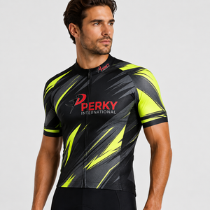 Maillot de Ciclismo Premium, Ropa Deportiva, Diseñado con Tela Elástica para Mayor Movilidad y Uso Diario - Product Image 1