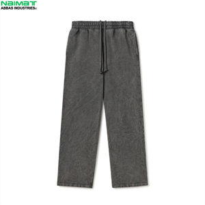Sustainable Recycled Polyester Flare <b>Pant</b> Men Eco Friendly Material Training Gym Practice Wide Leg Legwear - Product Image 1