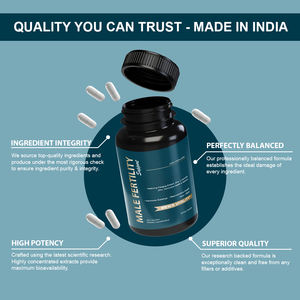 Formule nutritionnelle OEM pour le soutien de la fertilité masculine, capsules pour soutenir la santé reproductive masculine - Product Image 3