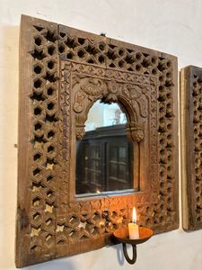 Antique Hand Carved Wooden <b>Arch</b> Panel | Vintage Indian Midcentury Modern Door <b>Frame</b> Wall Decor Home Furniture Bedroom Durable - Product Image 5