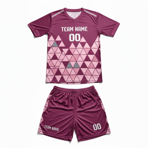 Cheap Price Jersey Football Wear Soccer Uniform for Men Team Kit Soccer Uniform Custom Made Soccer Shirt & Short - Product Image 5