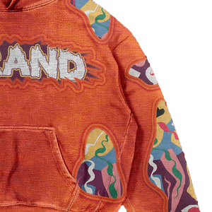 Hoodie surdimensionné délavé de qualité supérieure pour homme avec logo brodé personnalisé, prix de gros pour la mode streetwear - Product Image 5