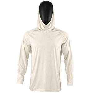 Sweat à capuche de pêche personnalisé 100 % polyester pour homme, chemise de pêcheur personnalisée, protection UPF UV, séchage rapide, pull de sport d'extérieur, haut de pêche - Product Image 1