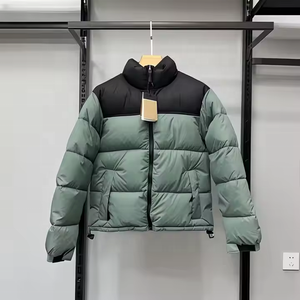 2025 chaquetas de bombardero de alta calidad para hombres de diseño personalizado transpirables con decoración de bolsillo con cuello levantado logotipo personalizado al mejor precio - Product Image 2