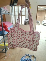 Nouveau sac fourre-tout en coton uni, léger et spacieux, design tendance hiver, ouverture supérieure, usage quotidien, été automne, pour femme