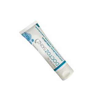 Tube cosmétique en plastique blanc imprimé, vide, pour crème contour des yeux, avec bouchon à clapet, emballage personnalisé avec logo, diamètre 5 mm - Product Image 1