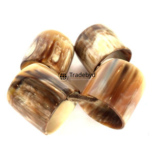 Anillo de Servilleta de Cuerno Ecológico Hecho a Mano, Decoración de Mesa de Lujo para Regalos, Tradebyd - Product Image 4