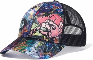 Customized Heat-Transfer Printed Logo Baseball Caps & Truck Driver <b>Hats</b> Polyester/Cotton Spring/<b>Summer</b> Casual Wear Wholesale - Product Image 3