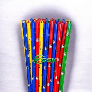 Vietnam Made Eco-friendly Durable PVC Coated Wooden Broom Handle Plastic Dustpan <b>Mop</b> Stick Customized Color Home Furniture - Product Image 1