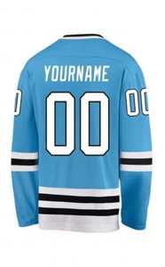 Maillot de hockey sur glace streetwear personnalisé avec impression par sublimation, coupe tendance, pour hommes et femmes - Product Image 3