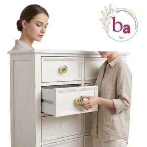 Hot Selling Industrial Silver Filigree Lemon Yellow Ceramic Knobs Cabinet Dresser Drawer Handle <b>Pulls</b> Wardrobes Kitchen - Product Image 3