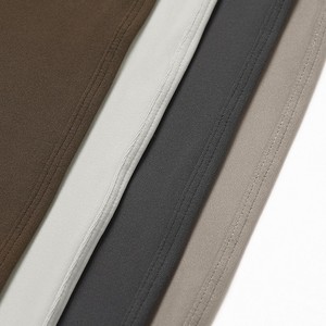 Combinaison de yoga sans manches blanche unie à taille haute pour femme, dos nu, longueur intégrale, en Spandex et Nylon, coupe ajustée, toutes saisons - Product Image 3