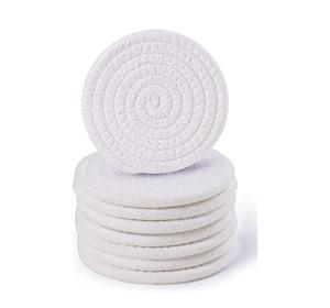 Handmade Floral Woven Coasters Round Crochet Drink Absorbent <b>Table</b> Protector Decorative Boho Home Decor - Product Image 3