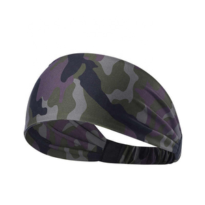 Tactical <b>Headband</b> Camouflage Sublimated Knitted Breathable 4.5cm Width Non Slip Outdoor <b>Sports</b> Universal Fit <b>Sports</b> Sweatband - Product Image 2