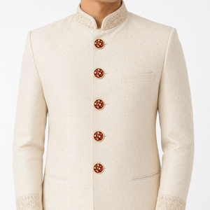 Bouton en laiton pour homme avec motif floral en émail rouge et accents de strass en cristal, accessoire pour tenue formelle - Product Image 2