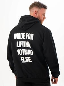 Hoodies noirs en gros, en molleton de coton vierge, personnalisables avec logo brodé, gaufré ou imprimé, unisexe, à épaules tombantes et coupe oversize - Product Image 2