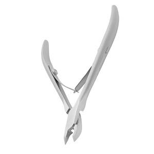SMART-10 Pro Cuticle Nippers For Professional Use High Carbon Steel 4 mm Pointed Tip Staleks <b>Nail</b> Nippers - Product Image 4