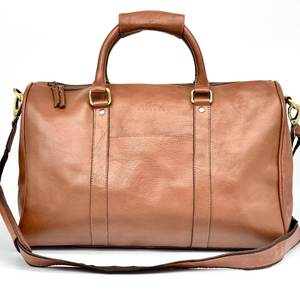 Nuevo bolso de viaje informal para hombre de cuero genuino, impermeable, en oferta en línea a bajo precio. - Product Image 6
