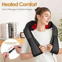 Masseur chauffant portable, châle de massage électrique, appareil de massage corporel pour usage domestique