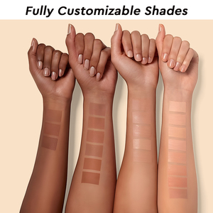 OEM Private Label Waterproof Liquid Foundation Full Coverage Natural Matte <b>Makeup</b> <b>Base</b> - Product Image 4