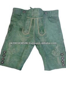 Nouvelles LEDERHOSEN bavaroises ANTIK TRACHTEN pour hommes, LEDERHOSE courtes pour l'Oktoberfest - Product Image 3