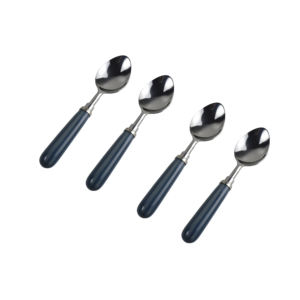 Juego de Cubiertos de Metal Sólido con Diseño Decorativo y Mango de Cerámica, Ideal para Comer, Tenedor, Vajilla para el Hogar, Utensilios de Cocina - Product Image 4