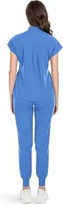 Uniforme Médico Premium para Enfermeras, Conjunto de Blusa y Pantalón, Tela Suave y Elástica, Ropa de Trabajo para Hospitales, Clínicas y Personal de Enfermería - Product Image 5