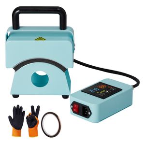 Mini Pressa Termica per Cappelli con Pannello di Controllo Integrato Curvo 5.9x3.15 Pollici - Product Image 1