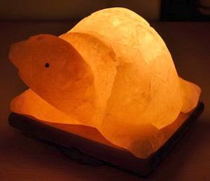 Lámpara de Sal del Himalaya en Forma de Tortuga, Luz de Sal Rosa Natural, Diseño Moderno, Resistente al Fuego, para Sala de Estar y Cocina - Product Image 2