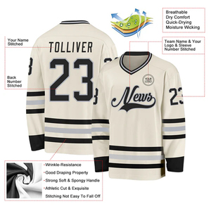 Maillots de hockey pour équipes adultes, vêtements de sport de hockey sur glace personnalisés, fournisseur OEM - Product Image 6