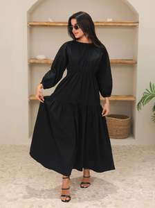 Vestidos Cruzados con Cuello Redondo 2026, Vestido Maxi Elegante con Estampado Floral, Nuevo Estilo, Moda Femenina, Estampado Floral, Mangas Largas, Largo hasta el Tobillo - Product Image 3