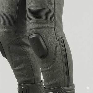 Combinaison de moto en cuir personnalisée OEM, homologuée CE, combinaison de course moto, vente en gros, combinaison de moto avec logo personnalisé, équipement de course moto en cuir - Product Image 5