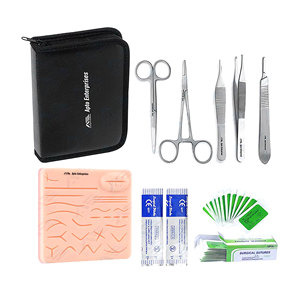 Instruments chirurgicaux pour la peau Kit de suture Module de pratique Produits de formation Coussinet de pratique de suture chirurgicale Kit de pratique de suture - Product Image 1