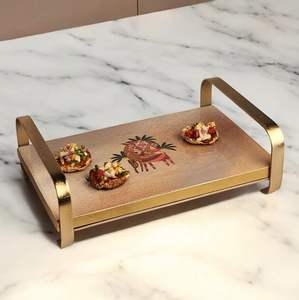 Plato Decorativo para Servir Bocadillos, Frutos Secos y Postres, Ecológico, Duradero, de Larga Duración, Disponible para Cafeterías - Product Image 1