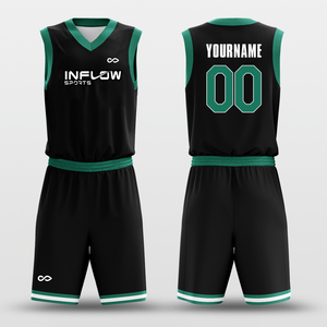 Wholesale Basketball Jersey Sports Suit Custom Top Quality Printed Logo Name Basketball Uniforms - Product Image 5