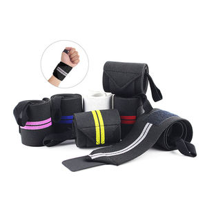 Muñequeras de estilo profesional, soporte ajustable, tela suave, ideales para sesiones de entrenamiento y necesidades de fitness. - Product Image 3