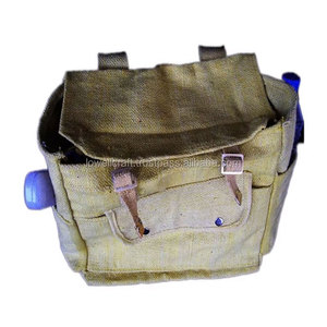 Unisex Canvas Webbing Messenger Bag Geometric Pattern Fashion <b>Envelope</b> Shape Handbag with Dual Handles Zipper Closure - Product Image 2