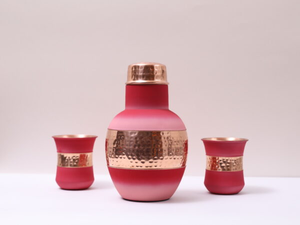 Premium Quality Round Shape Copper-Like Water Drinking <b>Bottle</b> Unique Decorative Design Instant Drinkware for Traders - Product Image 3