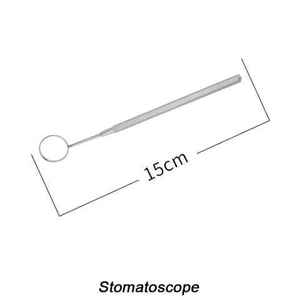 Kit de 5 instruments dentaires en acier inoxydable : Pinces à coton, Miroir, Sonde exploratrice, Détartreur – Certifié CE par Grip Surgical - Product Image 3
