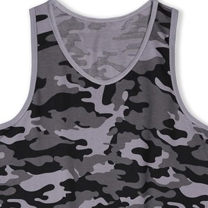 Camiseta Deportiva de Alta Calidad para Hombre, Cuello Cuadrado, Chaleco de Gimnasio con Decoración de Encaje, Tejido Acanalado, Transpirable, de Poliéster - Product Image 2