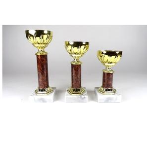 Trophée en métal doré élégant, le plus vendu, pour les soirées de récompenses d'excellence professionnelle, disponible au prix d'usine depuis l'Inde - Product Image 1