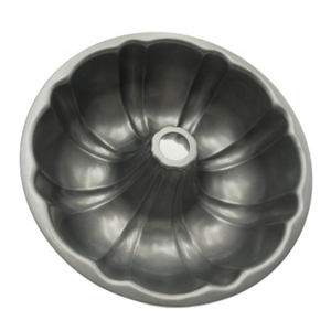 กระทะหลอดร่อง10นิ้วเหล็กคาร์บอนเคลือบแบบไม่ติดแม่พิมพ์เค้กแบบปล่อยออกมาได้ดีเครื่องมือทำขนม - Product Image 2