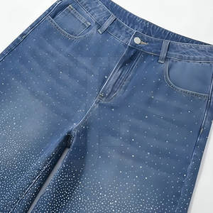 Shorts d'été personnalisés en gros pour hommes, style streetwear, avec strass, décontractés, mode, brillants, confortables, ajustement parfait, approvisionnement en vrac - Product Image 3