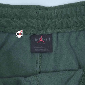 Pantalon de survêtement vert pour homme, design et logo personnalisés, taille élastique avec cordon de serrage, décontracté, mi-lourd, tricoté, pour l'automne, avec service OEM - Product Image 4